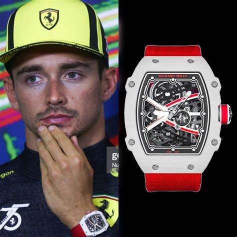 richard mille charles leclerc watch|Charles Leclerc watch collection.